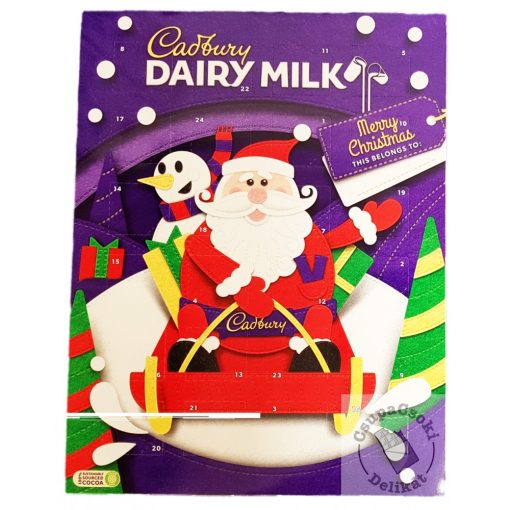 Cadbury Adventi naptár tejcsokoládéval 90g