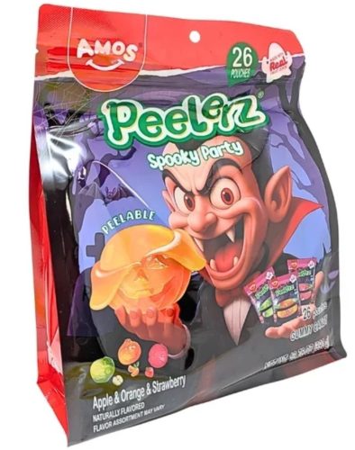 Amos Peelerz Gummy Spooky Party Peeling Candy 390g