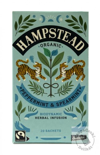 Hampstead Peppermint&Spearmint Menta tea 20filter, 40g