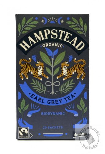 Hampstead Earl Grey Fekete tea 20filter, 40g
