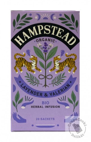 Hampstead Lavender&Valerian gyümölcstea 20filter, 20g