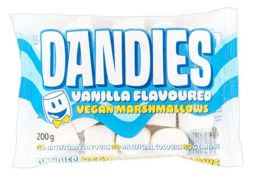 Dandies Vegan Marshmallow Vanilla 200g / Minőségét megőrzi: 2026.06.09