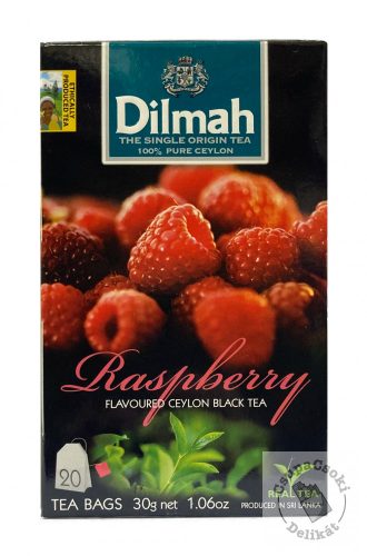 Dilmah Málna fekete tea 20x1,5g