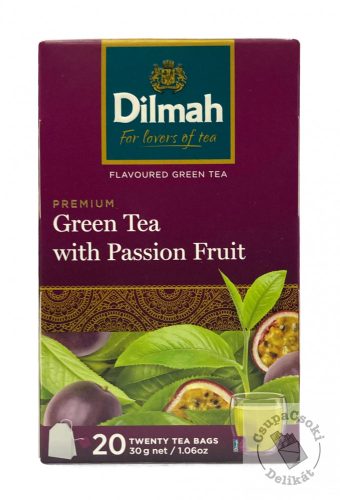 Dilmah Green with Passion Fruit Zöld tea passiógyümölccsel 20x1,5g